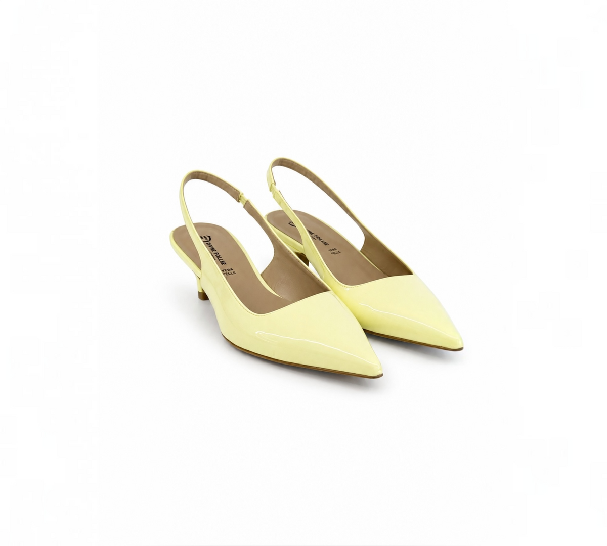 SLING BACK VERNICE LIME