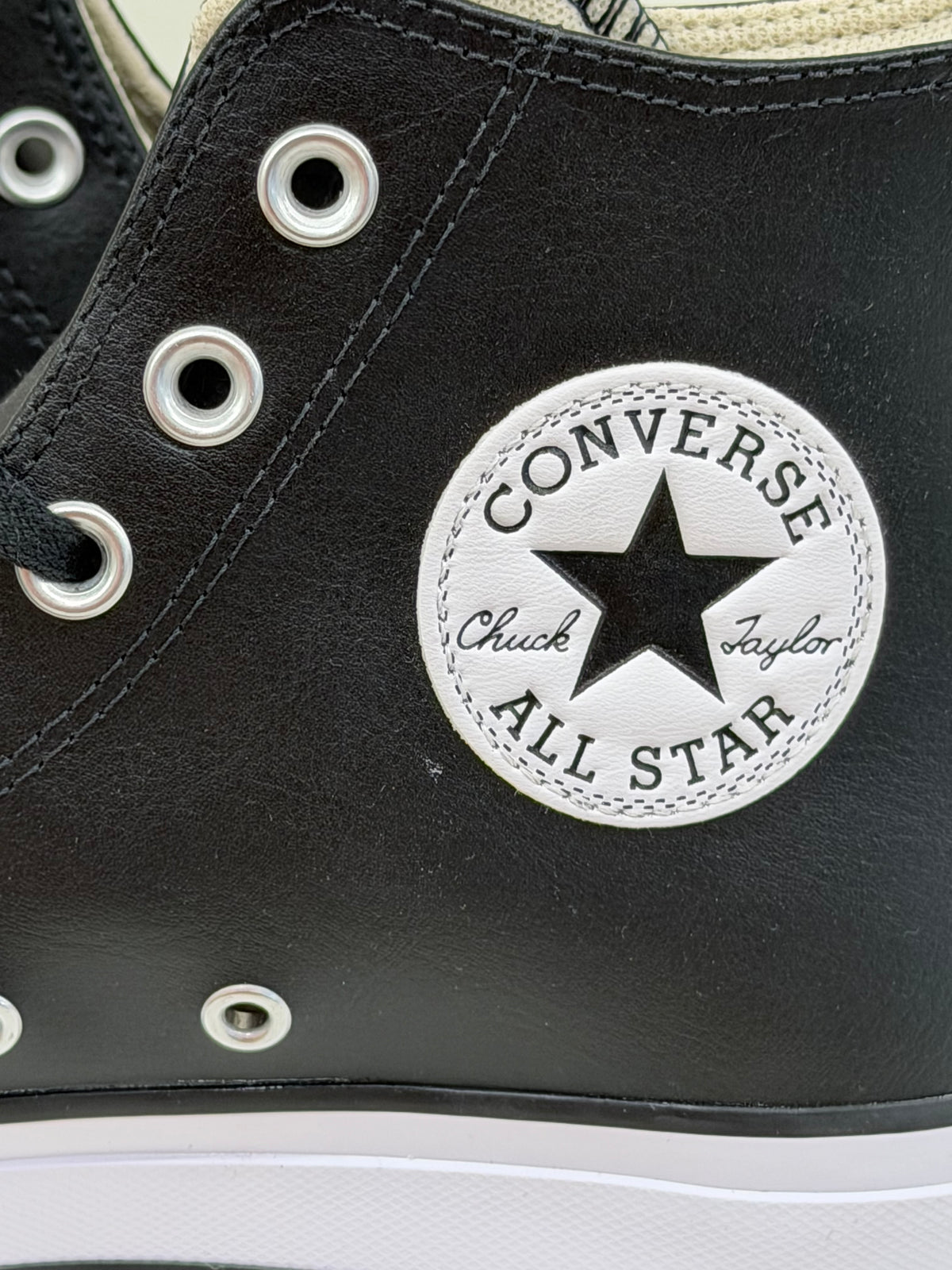 Chuck Taylor All Star Lift Platform leather black